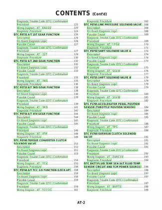 2002 Nissan Maxima repair service manual Preview image 2