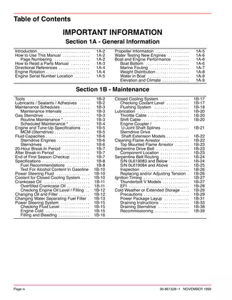 1998-2001 MerCruiser GM V6 4.3L 262 CID engine service manual Preview image 5