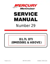 2000–2008 MerCruiser 496 CID / 8.1L, D1.7L DTI Sterndrive Factory Service Manual (P/N 90-863016) – preview page 1