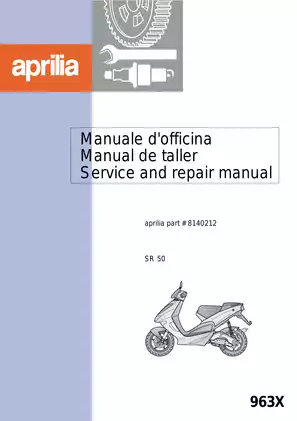 Aprilia SR 50 Service and Repair Manual | Comprehensive Guide