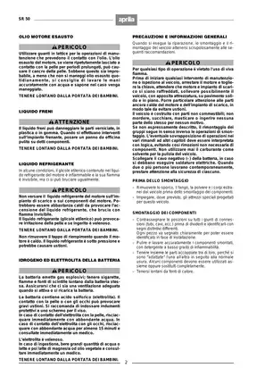 Aprilia SR 50 Service and Repair Manual | Comprehensive Guide Preview image 3