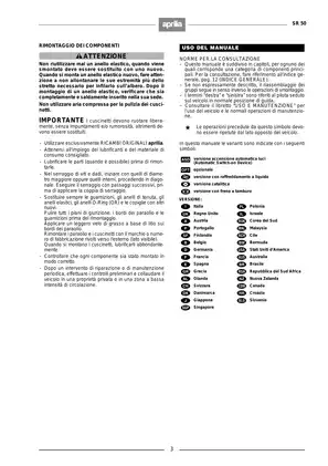 Aprilia SR 50 Service and Repair Manual | Comprehensive Guide Preview image 4
