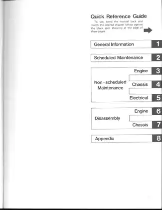 Kawasaki ZX750E 750 Turbo Motorcycle Service Manual Supplement - Essential Maintenance Guide Preview image 2