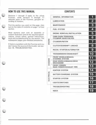 1987-1988 Honda TRX125 Fourtrax ATV service manual Preview image 3