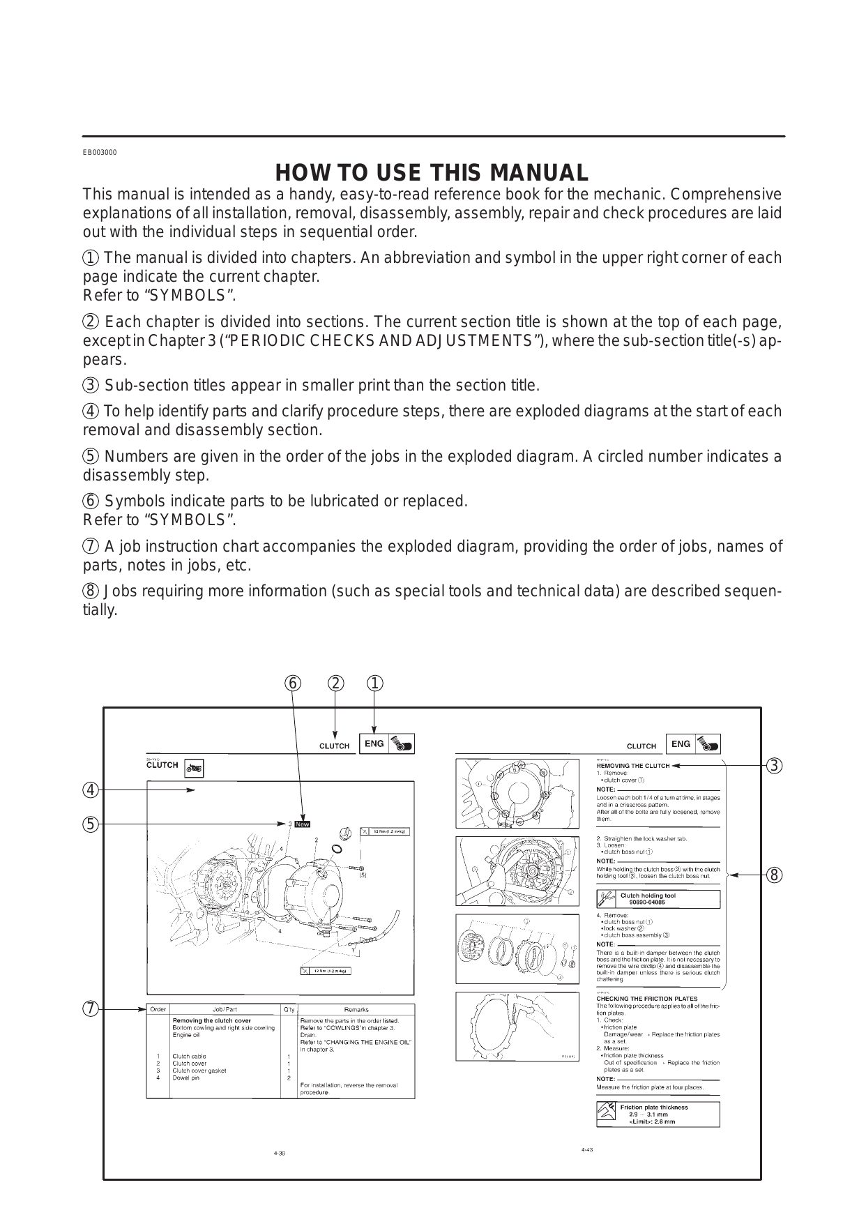 1998-2002 Yamaha YZF-R6 repair manual Preview image 4