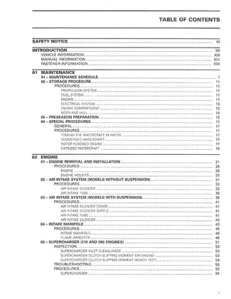 2012 Bombardier 4-tec, GTI, GTX, RXP, RXT, Wake Sea-Doo shop manual Preview image 3