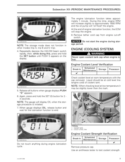 2013 BRP Ski-Doo REV-XS, REV-XM, MX Z, Renegade, Summit Service Manual (P/N 529 035 997)