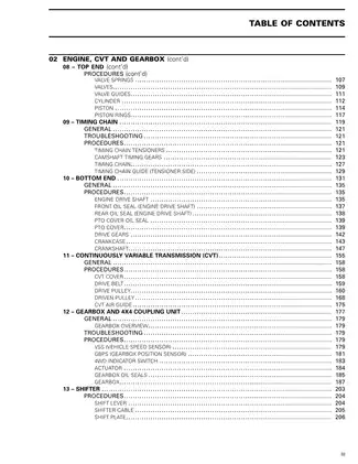 2013 Can-Am Maverick 1000R Shop Manual - Comprehensive Guide for Vehicle Maintenance and Repairs Preview image 5