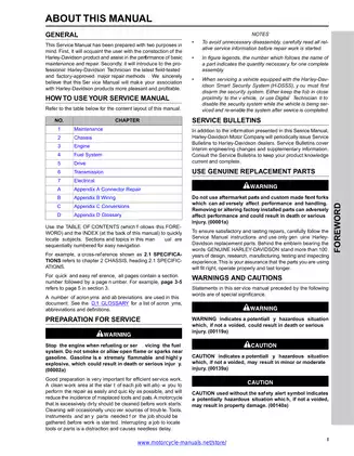 2010 Harley-Davidson Dyna Models Service Manual | Complete Maintenance Guide Preview image 4