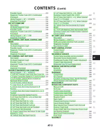 2001 Nissan Maxima A33 repair manual Preview image 3