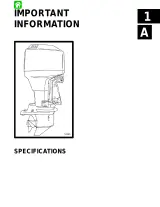 Mercury Outboard 65/75/90/100/115/125 Service Manual (P/N 90-830234R3) – preview page 3