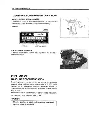 Suzuki DF2.5 Outboard Motor Service Manual (2008 Model) Preview image 5