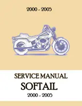 2000–2005 Harley-Davidson Softail Twin Cam 88B, 95B, and 103B Engines Service Manual (P/N 99401-05) – preview page 1