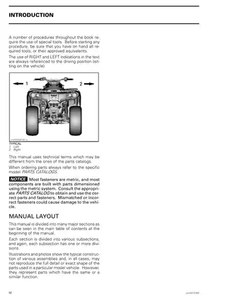 2013 Can-Am Outlander and Renegade ATV Service Manual Preview image 4