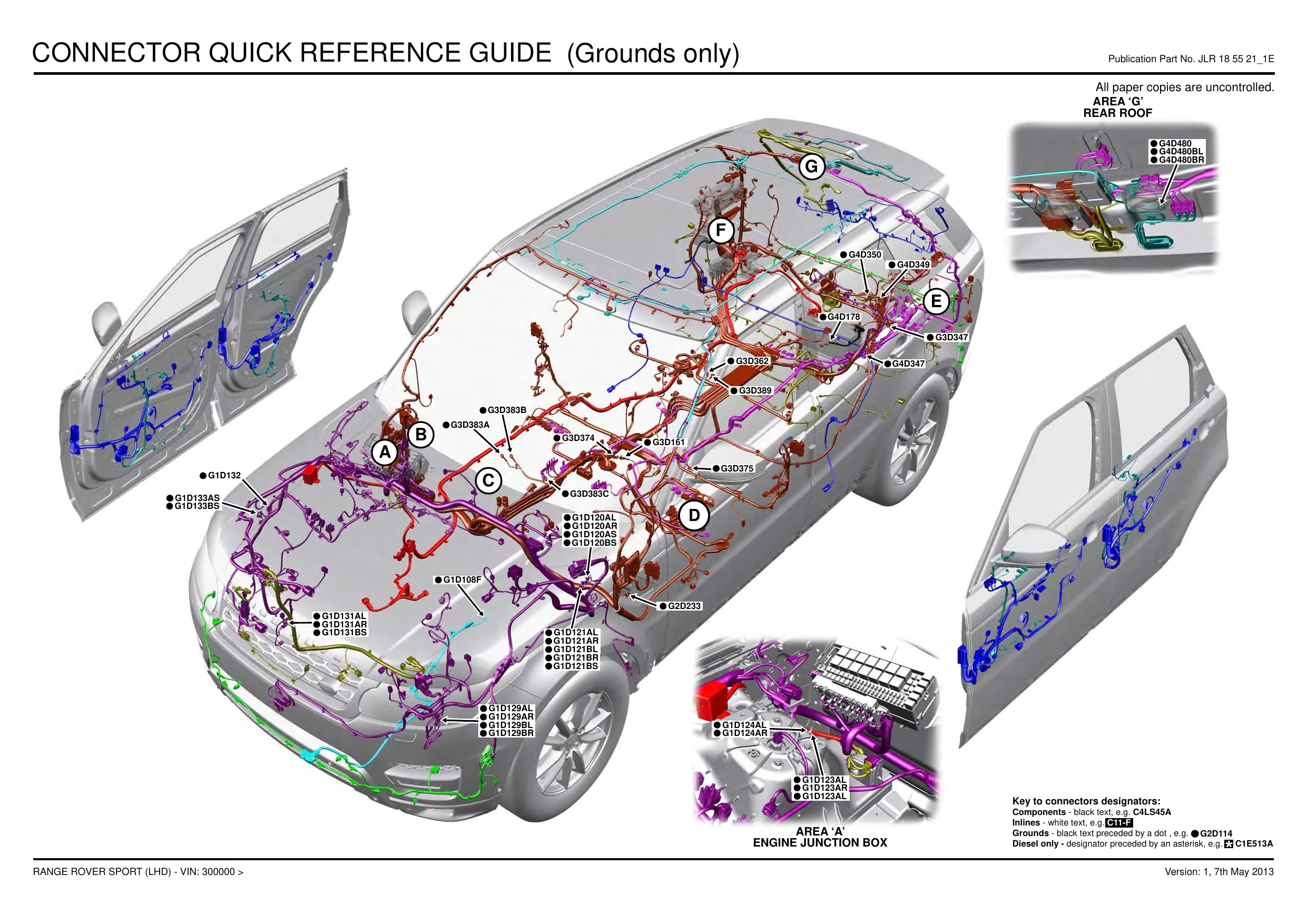 2012-2014 Range Rover Sport TDV6  3.0L Diesel, V6  S/C 3.0L petrol, V8 5.0L petrol, V8 S/C 5.0L petrol repair manual Preview image 2