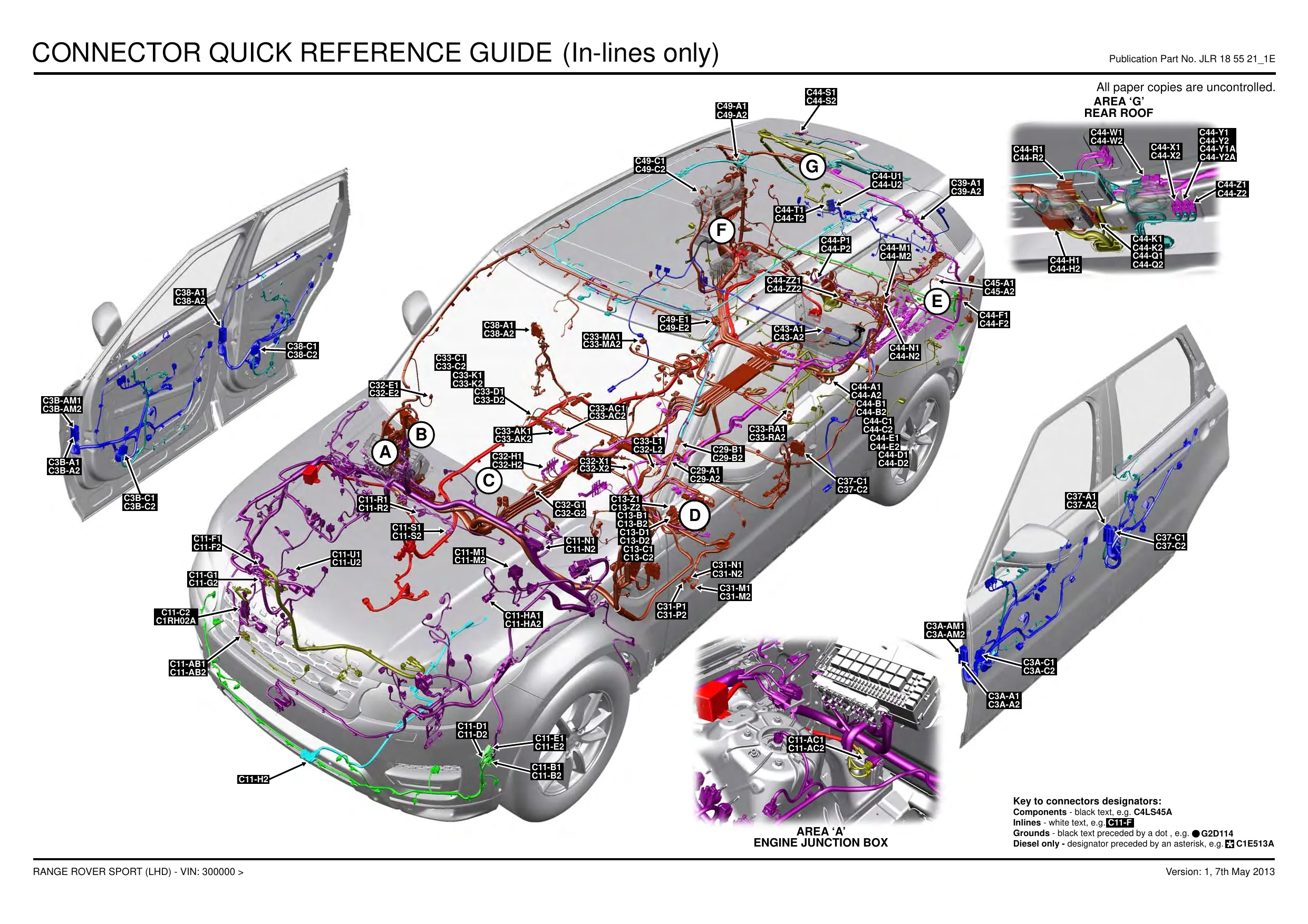 2012-2014 Range Rover Sport TDV6  3.0L Diesel, V6  S/C 3.0L petrol, V8 5.0L petrol, V8 S/C 5.0L petrol repair manual Preview image 3