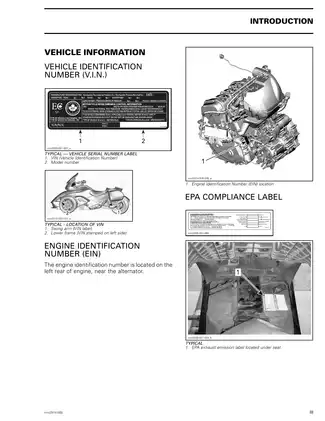 2014 Can Am Spyder RT, Spyder RT, Spyder S manual Preview image 3