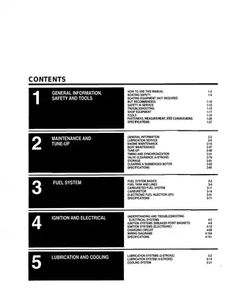 1990-2001 Johnson Evinrude outboard 1.25hp-70hp service manual Preview image 1