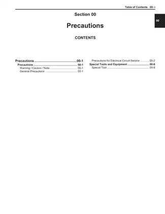 Suzuki VZ1500 Service Manual (2008-2009) - Comprehensive Repair Guide Preview image 5