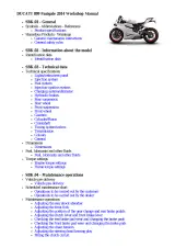 2014 Ducati 899 Panigale Workshop & Maintenance Manual (SBK.01) – preview page 1