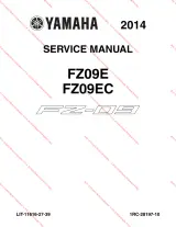 Yamaha FZ-09, FZ-09E, FZ-09EC 2014 - Service & Repair Manual (P/N LIT-11616-27-39) – preview page 1