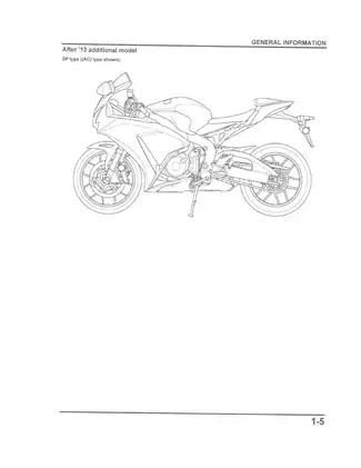 2014 Honda CBR1000RR Fireblade repair manual Preview image 5