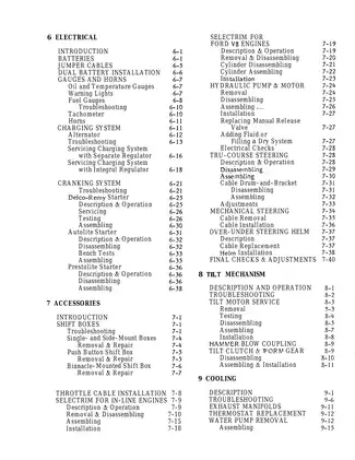 1964-1986 OMC Sterndrive service manual Preview image 4