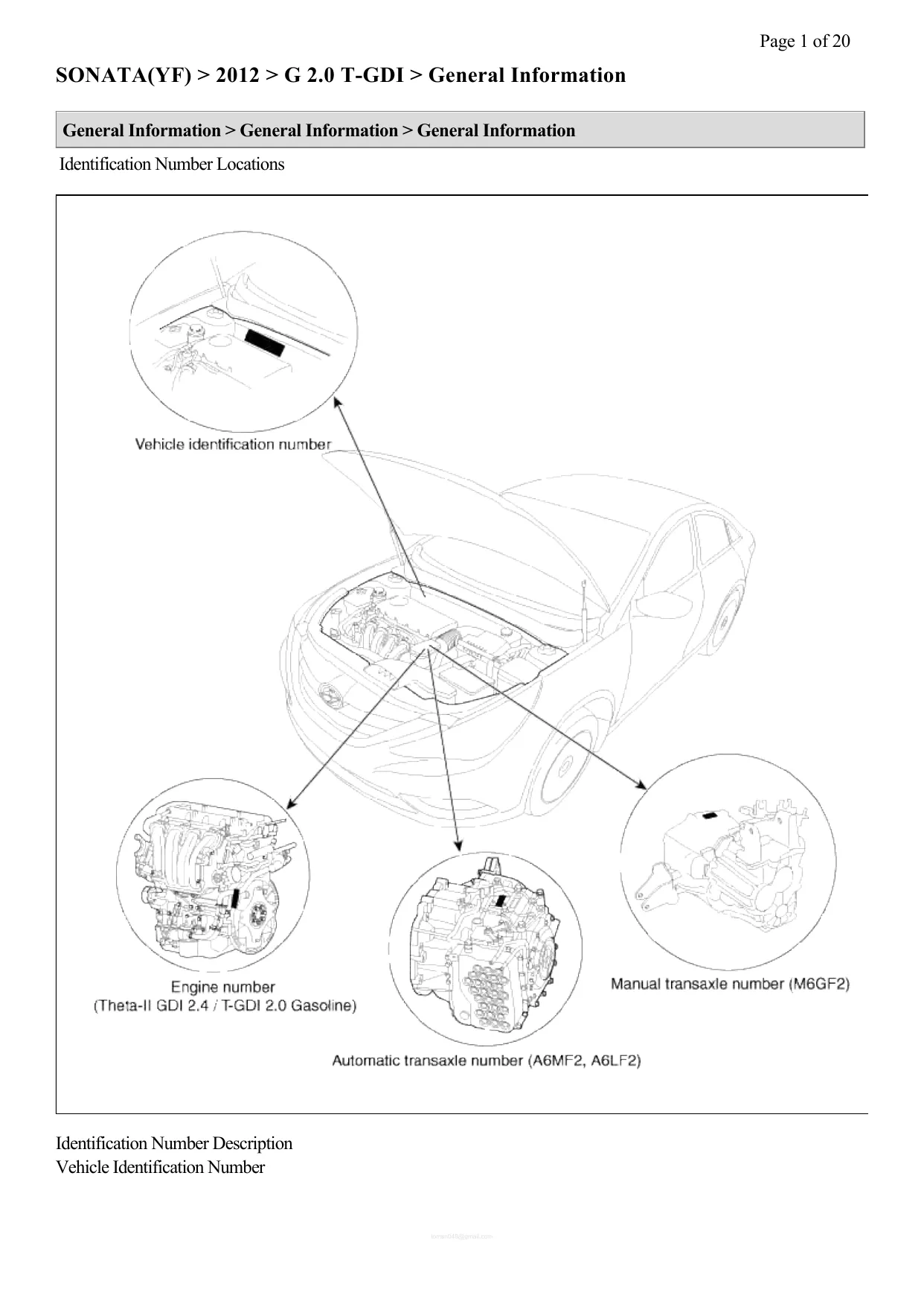 2012-2014 Hyundai Sonata manual Preview image 1