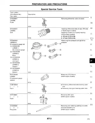 1994 Nissan Maxima factory service manual Preview image 3