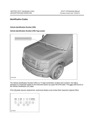 2011-2014 Ford F-150 truck repair manual Preview image 1