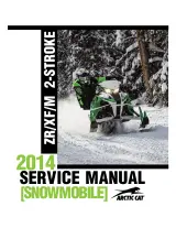Arctic Cat 2014 ZR/XF/M Snowmobile Service Manual (P/N 2259-956) – preview page 1
