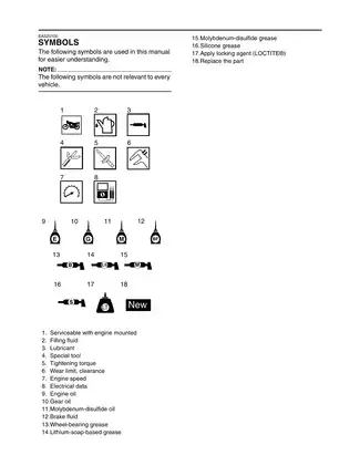 2008-2014 Yamaha YZF R6 sport bike manual Preview image 5