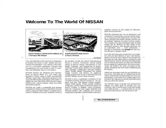 2000-2003 Nissan Maxima QX A33 shop manual Preview image 3