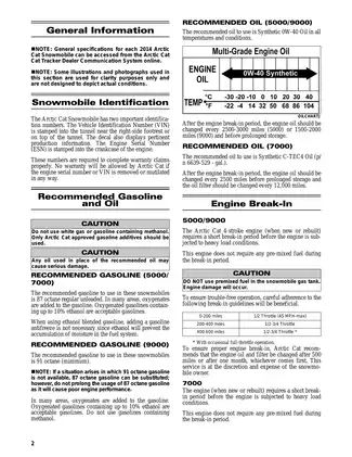 2014 Arctic Cat Bearcat Z1 LTD, XT, M 9000, TZ1, TZ1 LTD, XF 5000, XF 7000, XF 9000, ZR 120, ZR 5000, ZR 7000, ZR 9000 service manual Preview image 4