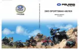 2005 Polaris Sportsman 400 / 500 Service Manual (P/N 9919425) – preview page 1