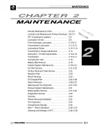 2005 Polaris Sportsman 400 / 500 Service Manual (P/N 9919425) – preview page 2