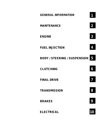 2005-2007 Polaris Ranger 700 XP EFI 4x4, 6x6 UTV repair manual Preview image 1