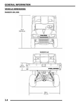 2005-2007 Polaris Ranger 700 XP EFI 4x4, 6x6 UTV repair manual Preview image 5