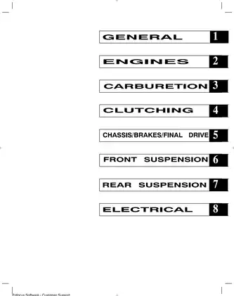 2002-2003 Polaris PRO X, 440 PRO X Fan, 440 PRO X, 600 PRO X, 700 PRO X, 800 PRO X snowmobile repair manual Preview image 5