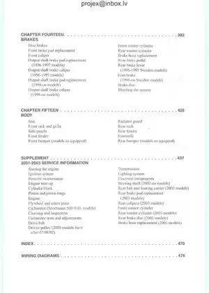 1997-2000 Polaris Worker 500 ATV manual Preview image 4