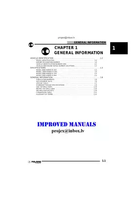 2006 Polaris Hawkeye Service Manual: Repair and Maintenance Guide
