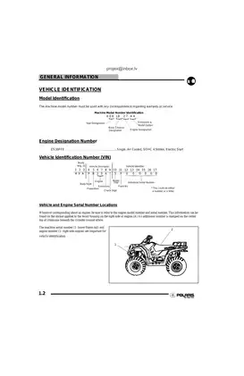 2006 Polaris Hawkeye Service Manual: Repair and Maintenance Guide Preview image 2