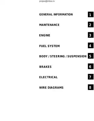 2006-2007 Polaris Outlaw 500 Service Manual & Repair Guide