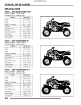 2008 Polaris Outlaw 450 MXR / 525 S / IRS Service Manual (P/N 9921184) – preview page 4