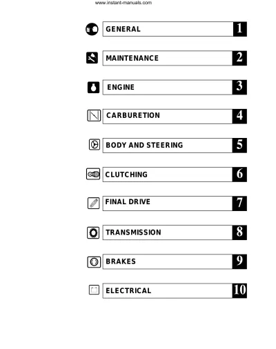 2004–2005 Polaris Sportsman 500 6x6 Service Manual (P/N 9918775)