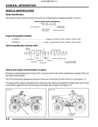 2008 Polaris Sportsman 300 / 400 H.O. Owner’s Manual & Service Guide Preview image 2