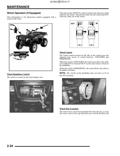 2007 Polaris Sportsman 450, 500 EFI & X2 500 EFI Service Repair Manual (P/N 9920629, 9920364, and 9920632) – preview page 1