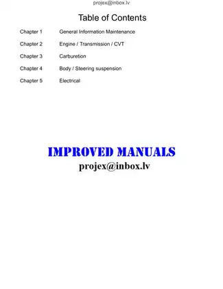2003 Polaris Predator 90, Scrambler 50, Scrambler 90, Sportsman 90 Youth ATV repair manual Preview image 1