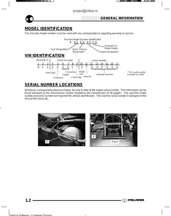 2003 Polaris Predator 90, Scrambler 50, Scrambler 90, Sportsman 90 Youth ATV repair manual Preview image 3