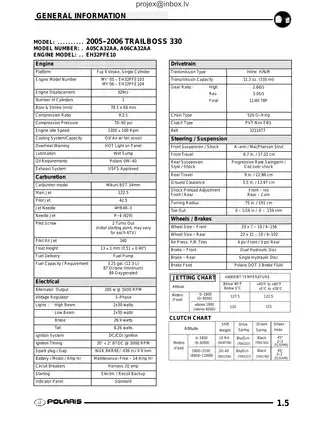 2004-2006 Polaris Trail Boss 330 ATV  manual Preview image 5